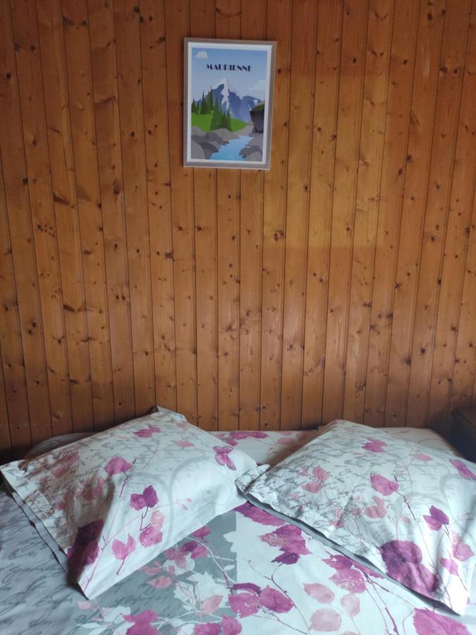 Bel Appartement Au Rez De Chaussee D'Un Chalet Jarrier Dış mekan fotoğraf