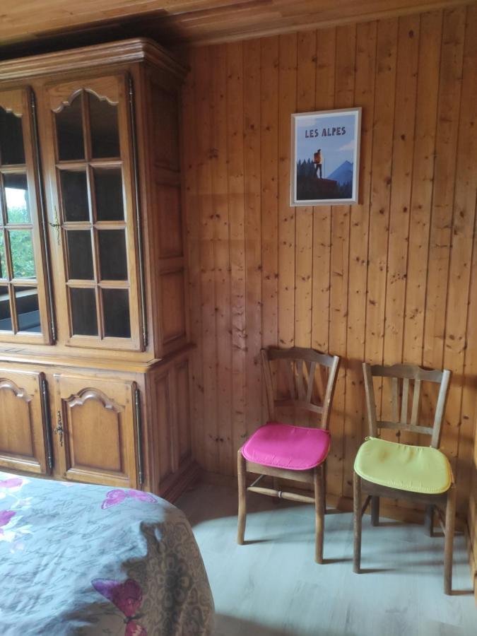 Bel Appartement Au Rez De Chaussee D'Un Chalet Jarrier Dış mekan fotoğraf