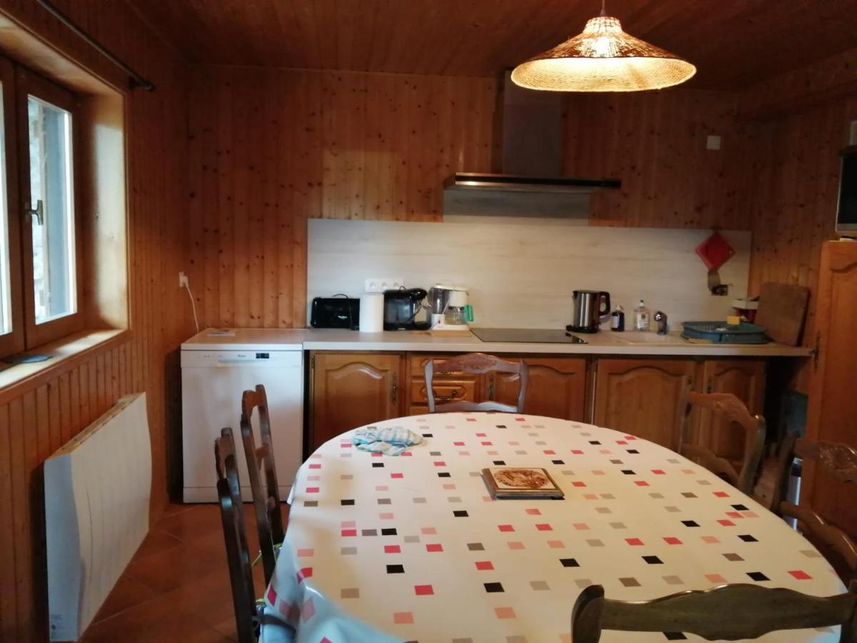 Bel Appartement Au Rez De Chaussee D'Un Chalet Jarrier Dış mekan fotoğraf