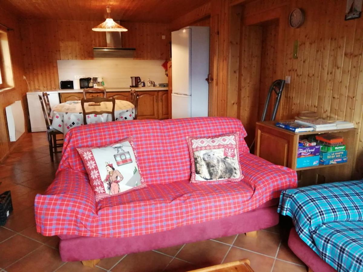 Bel Appartement Au Rez De Chaussee D'Un Chalet Jarrier Dış mekan fotoğraf