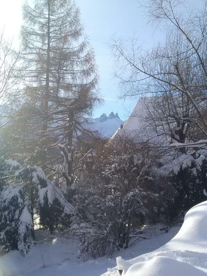 Bel Appartement Au Rez De Chaussee D'Un Chalet Jarrier Dış mekan fotoğraf